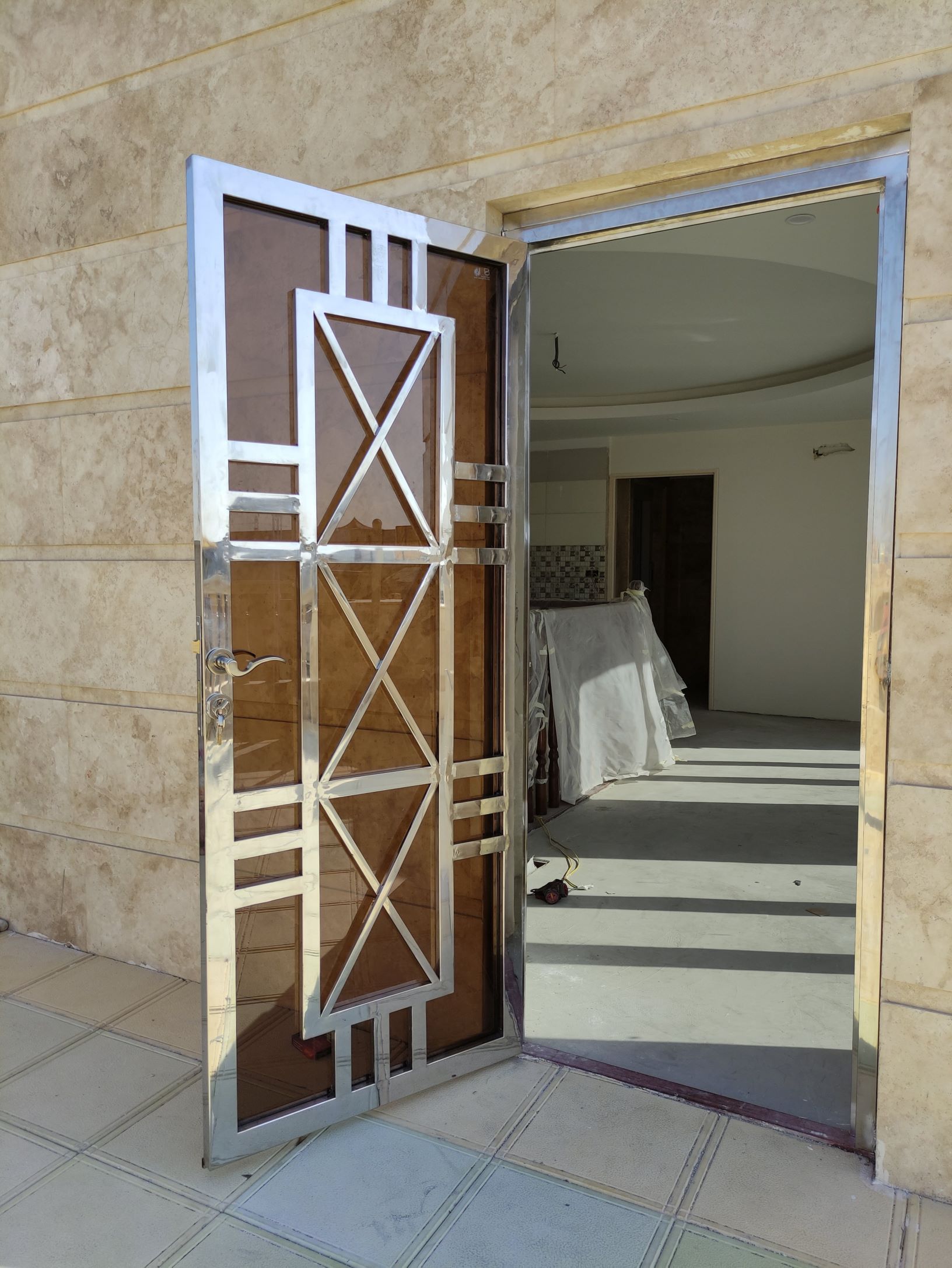 نرده وسازه استیل
